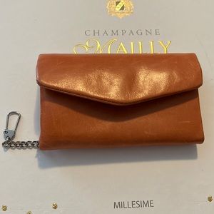 HOBO orange wallet